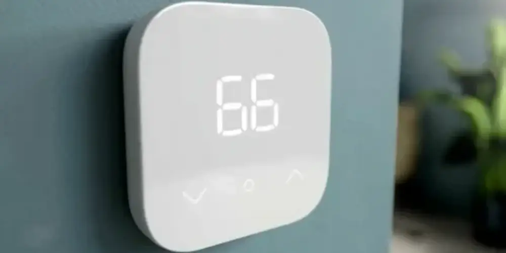 ENERGY STAR certified smart thermostat for automated energy management