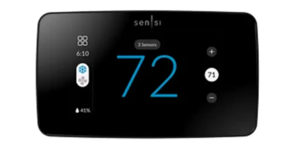 C-wire-compatible smart thermostat for homes with existing C-wire wiring