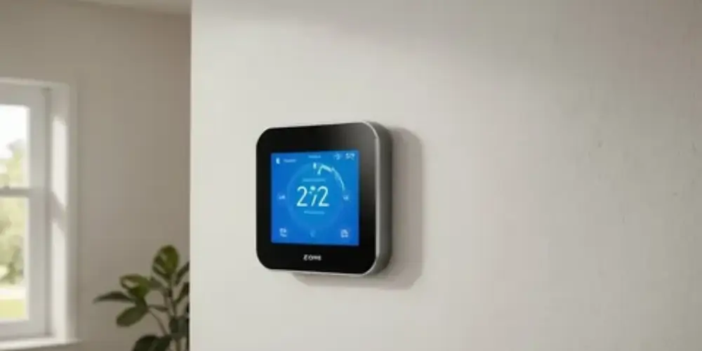 Multi-stage smart thermostat for compatible heating and cooling equipment