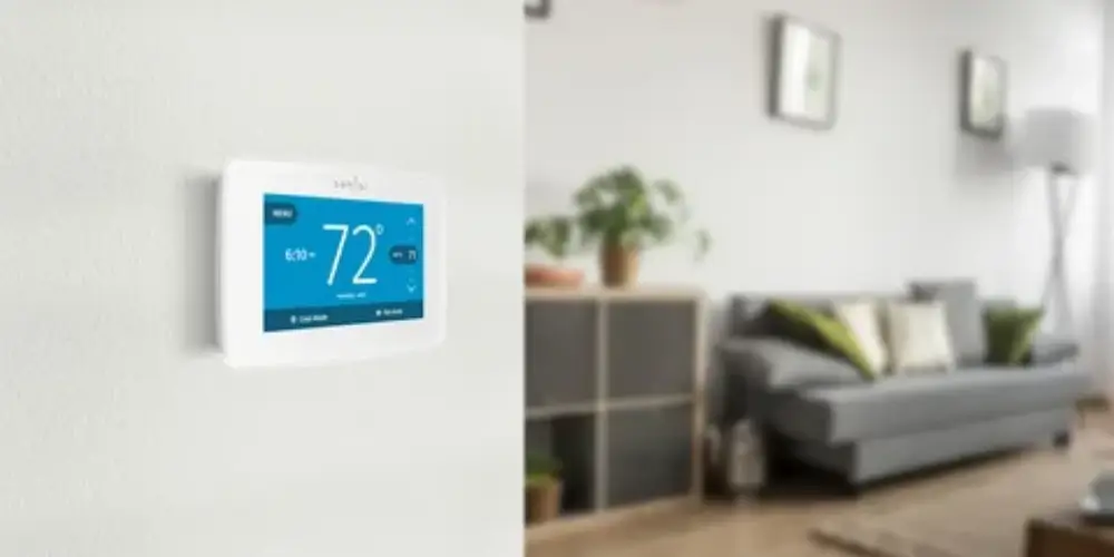 Sensi Smart Thermostat with digital display and simple temperature controls