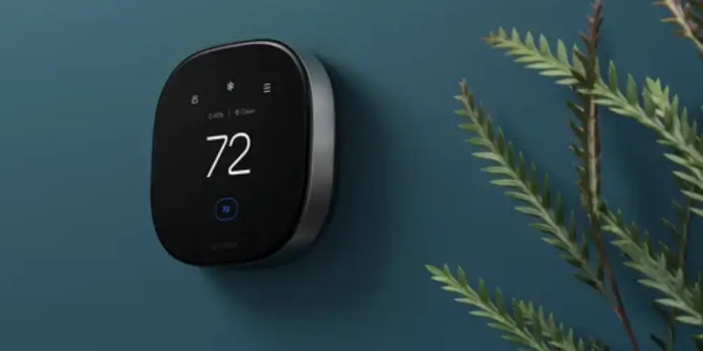 Sensor-compatible smart thermostat for monitoring home temperatures