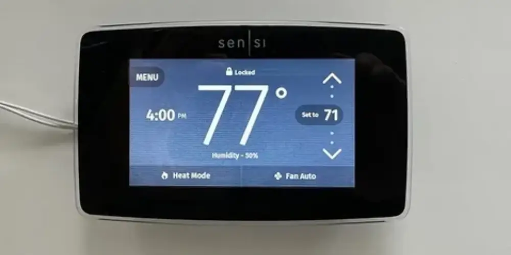 Sensi Smart Thermostat for home heating and cooling