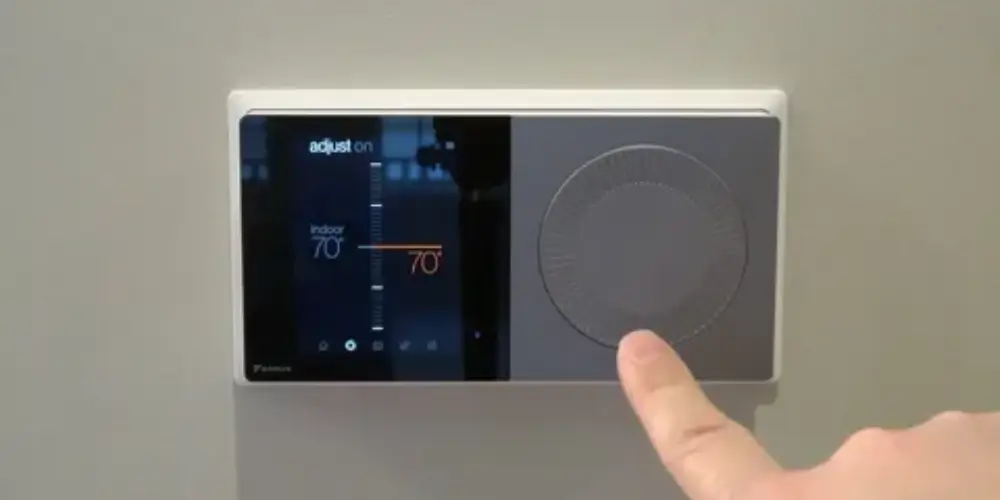 Heat pump-compatible smart thermostat for home heating and cooling